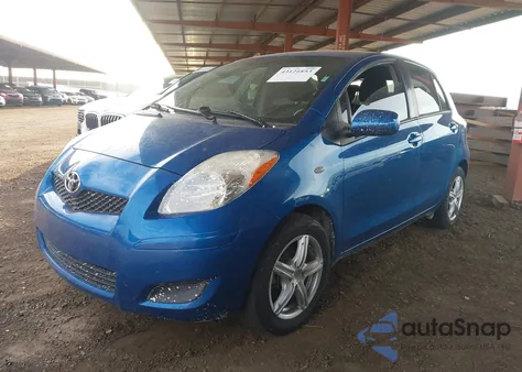2009 Toyota Yaris z USA, uszkodzony, nr VIN JTDKT903695224954
